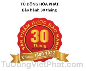 Tủ đông Hòa Phát bảo hàng 30 tháng