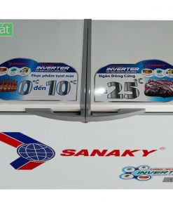 Tủ đông Sanaky INVERTER VH-2899W3, 230L 2 ngăn đông mát
