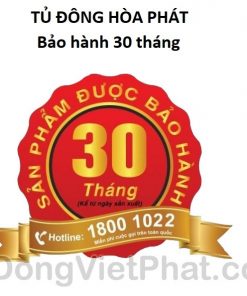 Tủ đông đứng Hòa Phát HCF 116S 100 lít bảo hành 30 tháng