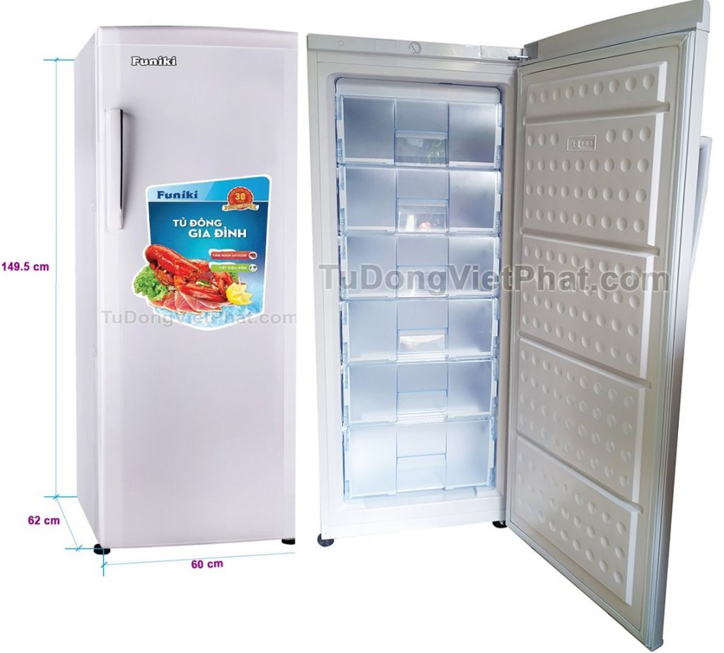 Tủ đông đứng Hòa Phát HCF 280S 280 lít 6 ngăn Tủ đông đứng Hòa Phát HCF 280S 280 lít 6 ngăn