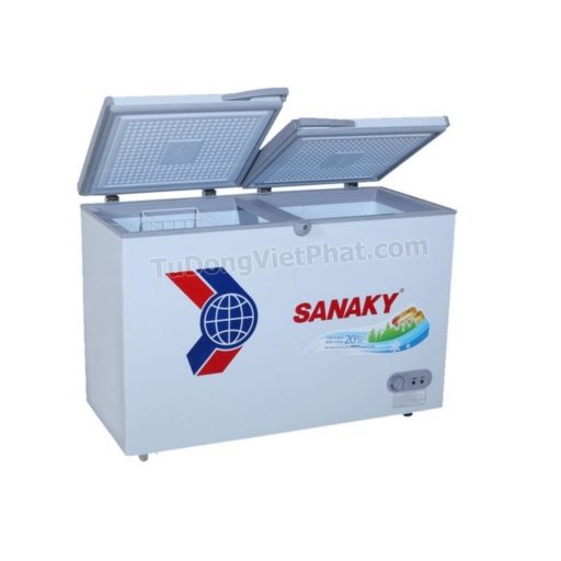 Mặt trên tủ đông Sanaky VH-2899A1, 235L 1 ngăn đông dàn đồng