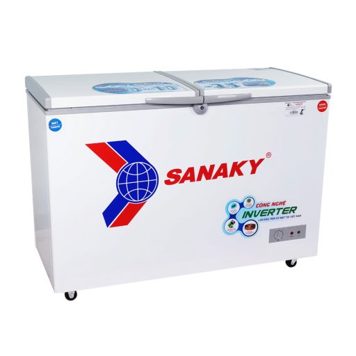Tủ đông Sanaky VH-4099W3 Inverter 280L 2 ngăn đông mát