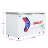 Tủ đông Sanaky VH-6699W1 485 lít 2 ngăn đông mát dàn đồng