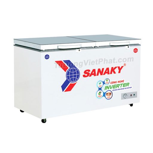 Tủ đông Sanaky INVERTER VH-4099W4KD mặt kính cường lực