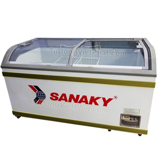 Tủ đông Sanaky VH-8088K, cánh kính cong 500 lít