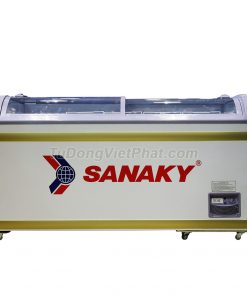 Tủ đông Sanaky VH-8088K, cánh kính cong 500 lít