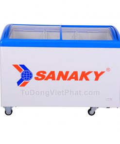 Tủ đông Sanaky VH-382K, cánh kính cong 260 lít