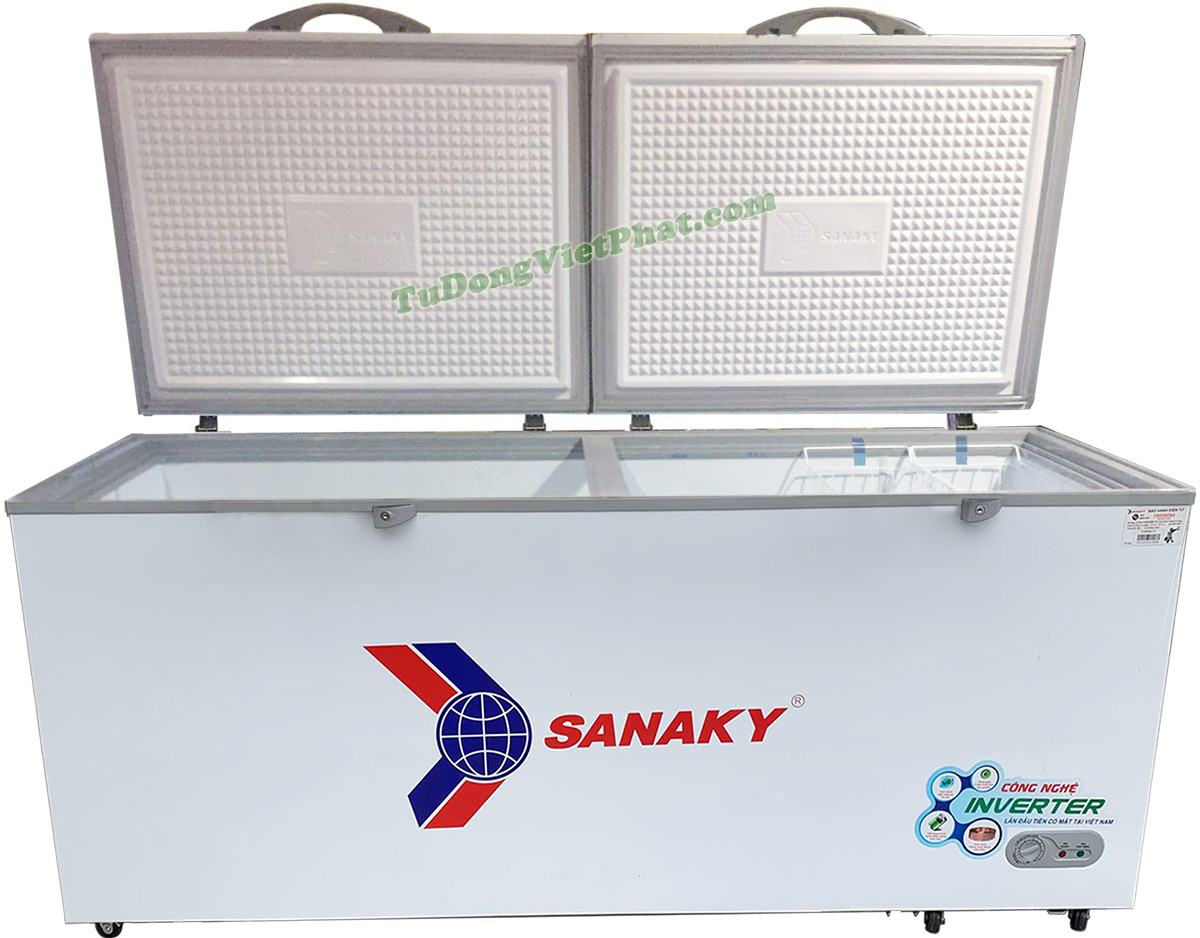Tủ đông Sanaky Inverter 761 lít VH 8699HY3 | Điện Máy Văn Chiến