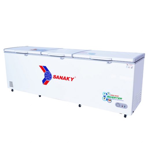 Tủ đông Sanaky Inverter 900 lít VH-1199HY3, 3 cánh