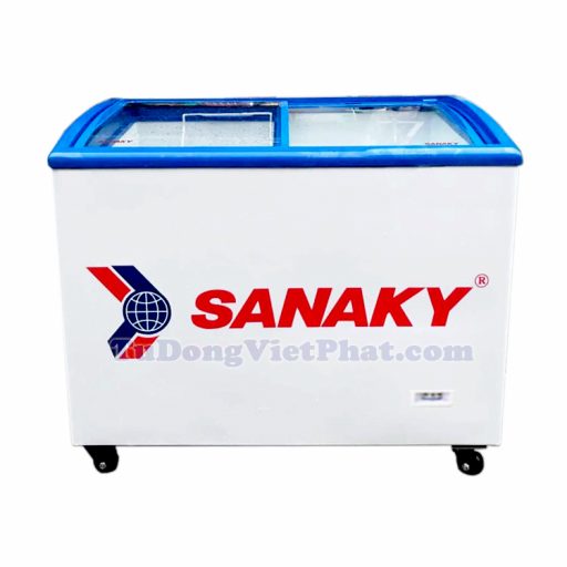 Tủ đông Sanaky VH-282K, mặt kính cong