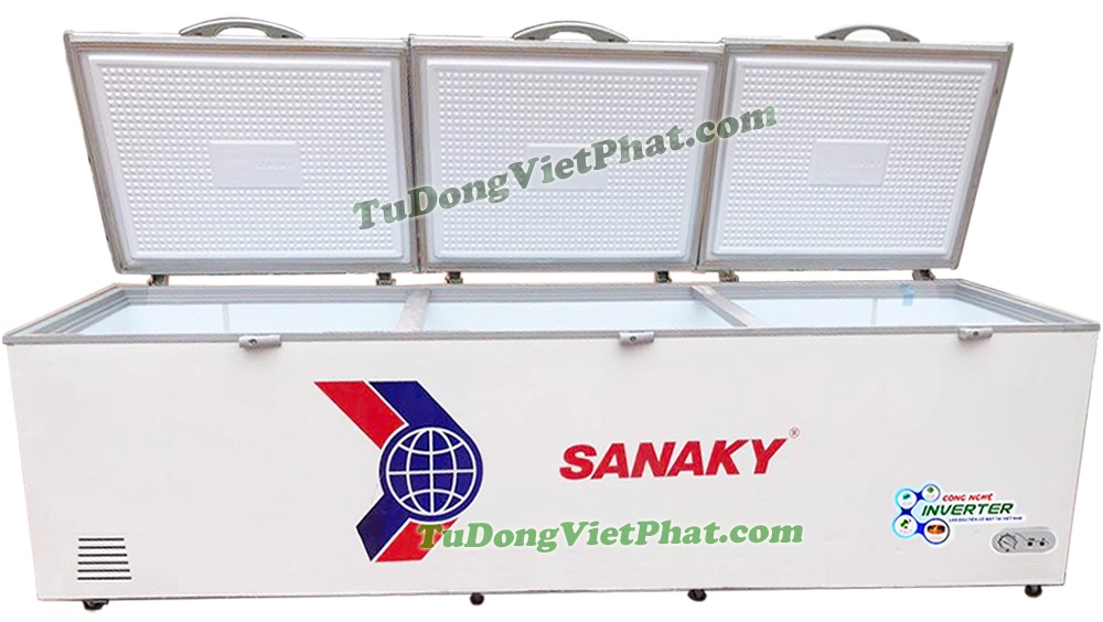 Tủ đông Sanaky INVERTER VH-4099A3, 305L 1 ngăn đông Mặt trước tủ đông Sanaky VH-1399HY3