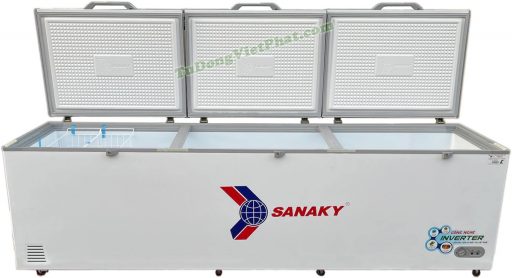 Tủ đông Sanaky VH-1399HY3, 1143L INVERTER 3 cánh