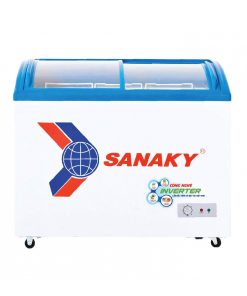 Tủ đông Sanaky VH-2899K3, mặt kính cong 210 lít Inverter