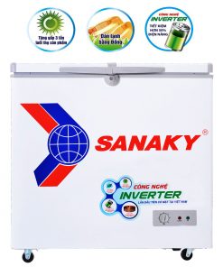 Tủ đông mini Sanaky VH-2599A3, Inverter 1 ngăn 208L