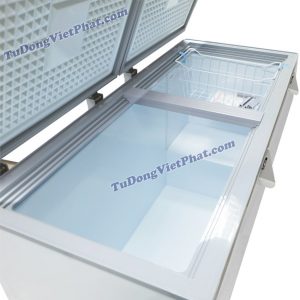 Bên trong tủ đông mini Sanaky VH-2599A3 Bên trong tủ đông mini Sanaky VH-2599A3