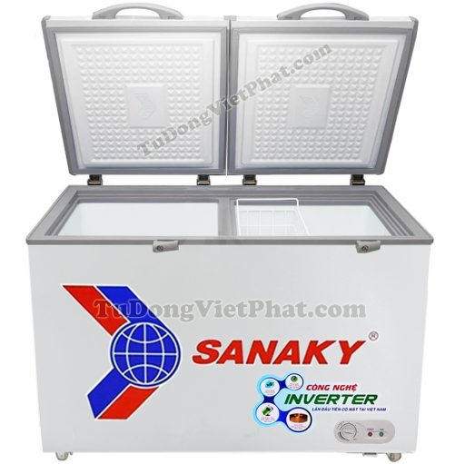 Mặt trước tủ đông mini Sanaky VH-2299A3, Inverter