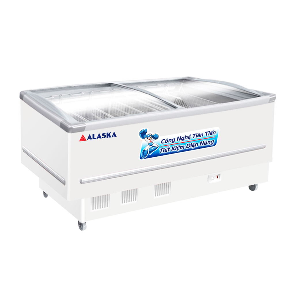 Tủ đông Sanaky VH-999K mặt kính phẳng 800L - Giá rẻ nhất T5/23