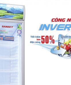 Tủ mát Sanaky 300L VH-308K3L công nghệ tiết kiệm điện Inverter