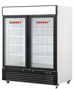 Tủ đông đứng mặt kính Sanaky VH-1368K, 1320 lít