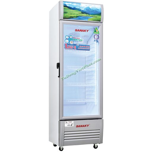 Tủ mát Sanaky VH-258K3L, 200 lít Inverter công nghệ Low-E