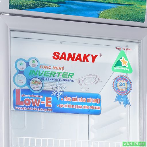 Tủ mát Sanaky VH-258K3L,Công nghệ Inverter