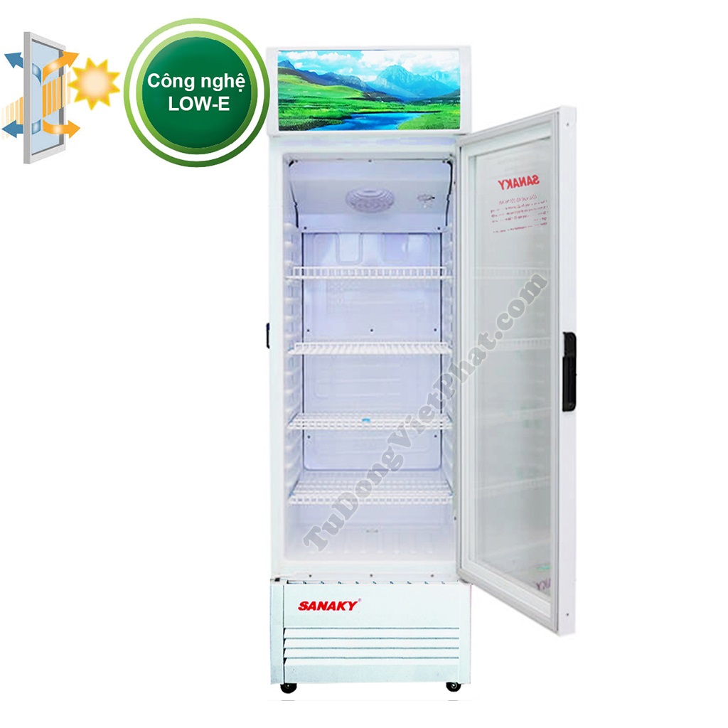 Tủ mát Sanaky 800L: tủ 2 cửa, 8 ngăn kệ, làm lạnh nhanh (TM.VH1009HP) •  Điện máy XANH - YouTube
