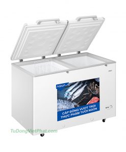 Mặt nghiêng tủ đông Aqua AQF-C4202E Inverter 295L 2 ngăn