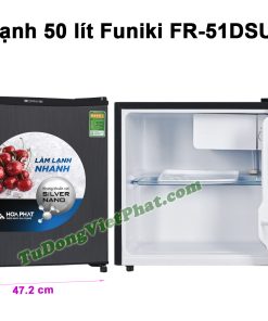 Kích thước tủ lạnh Funiki FR-51DSU tủ mini 50 lít