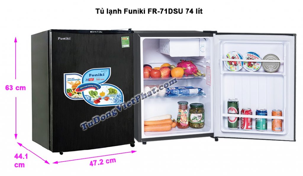 Tủ lạnh Funiki FR-71DSU 74 lít