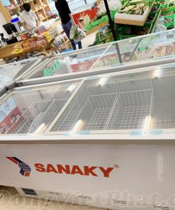 Tủ đông Sanaky VH-999K mặt kính phẳng 800L
