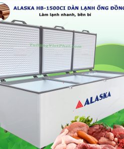 Tủ đông Alaska HB-1500CI Inverter dàn lạnh đồng