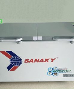 Tủ đông Sanaky INVERTER VH-4099A4K mặt kính cường lực (xám)