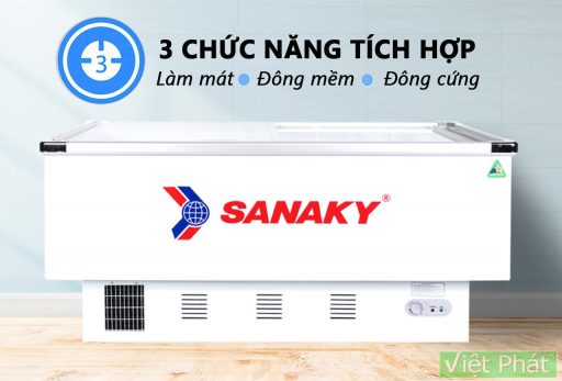 Tủ đông Sanaky VH-999K tích hợp 3 chức năng