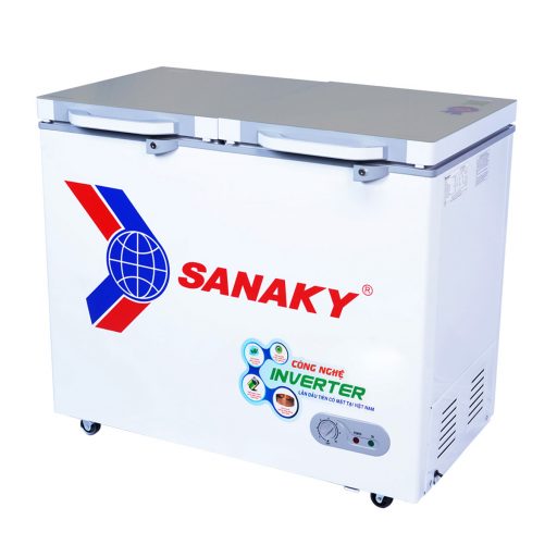 Tủ đông Sanaky INVERTER VH-2599A4K mặt kính cường lực