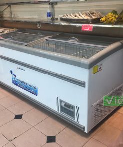 Tủ đông Alaska KN-650 mặt kính phẳng 650 lít