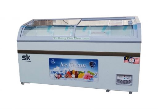 Tủ đông Sumikura SKFS-500C(FS) mặt kính cong 500 lít