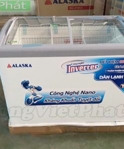 Tủ kem Alaska KC-210CI dàn đồng Inverter