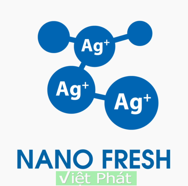 Tủ lạnh AQUA AQR-T238FA(FB) Inverter 222L khử mùi Nano Fresh