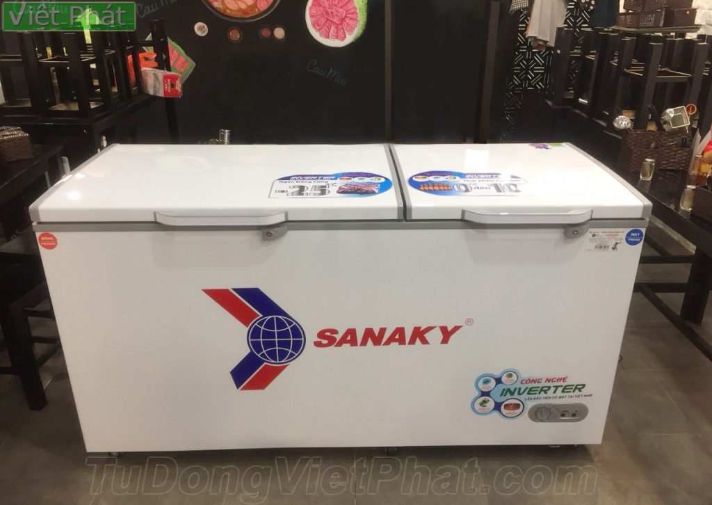 Các mẫu tủ đông Sanaky 600L inverter