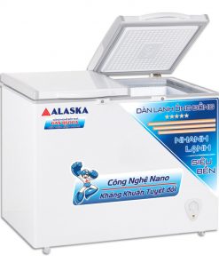Tủ đông Alaska BCD-4568C 2 ngăn đông mát dàn đồng
