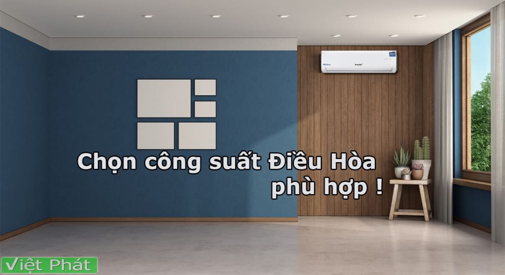 Cách tính công suất điều hòa phù hợp cho diện tích phòng