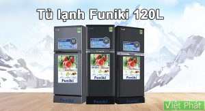 Tủ lạnh mini 2 cửa Funiki 120L Chính hãng Hòa Phát