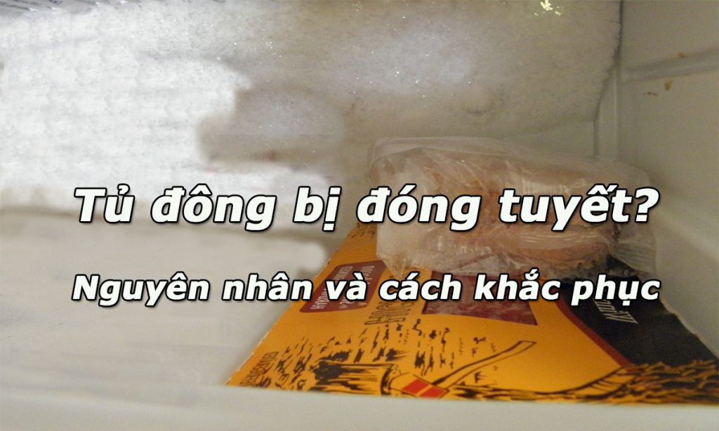 Tủ đông Sanaky bị đóng tuyết? Nguyên nhân và cách khắc phục