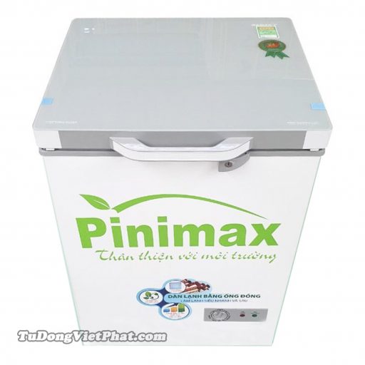 Tủ đông Pinimax PNM-15AF 100L mặt kính xanh