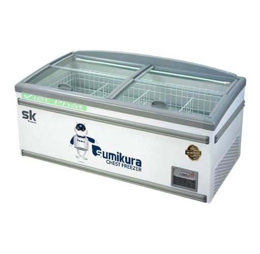 Tủ đông Sumikura SKIF-185SXD mặt kính phẳng 600L