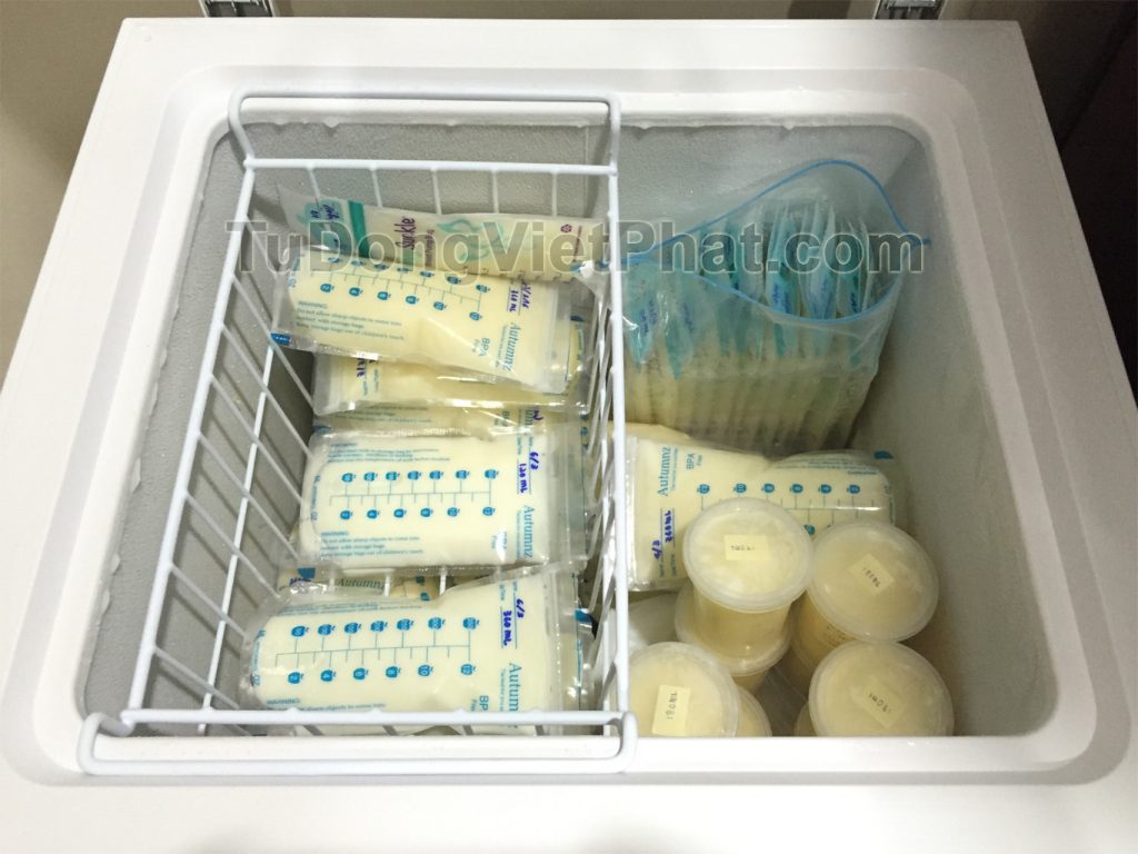 Cách trữ sữa mẹ trong tủ đông