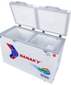 Bên trong tủ đông Sanaky VH-4099W2KD