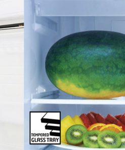 Tủ lạnh Sharp SJ-X196E-DSS khay kính cường lực