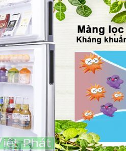 Tủ lạnh Sharp SJ-X201E-DS màng lọc Bạc Ag+