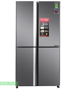 Tủ lạnh Sharp Inverter 639 lít SJ-FX640V-SL 4 cửa